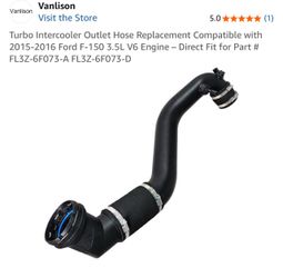 Vanlison Turbo Intercooler Outlet Hose Ford F-150