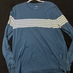 Blue Long Sleeve Shirt