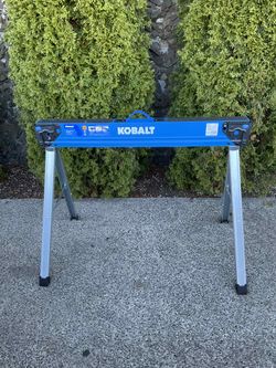 Kobalt 43" Steel Saw Horse 
