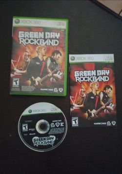 Xbox 360 green day rock band