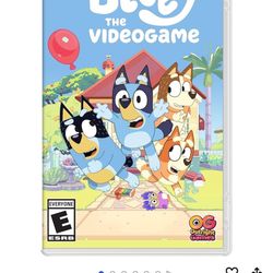 Nintendo Switch Bluey Video Game for Kids