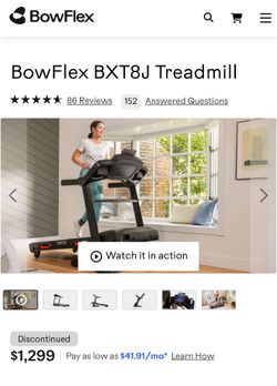 Bowflex Treadmill