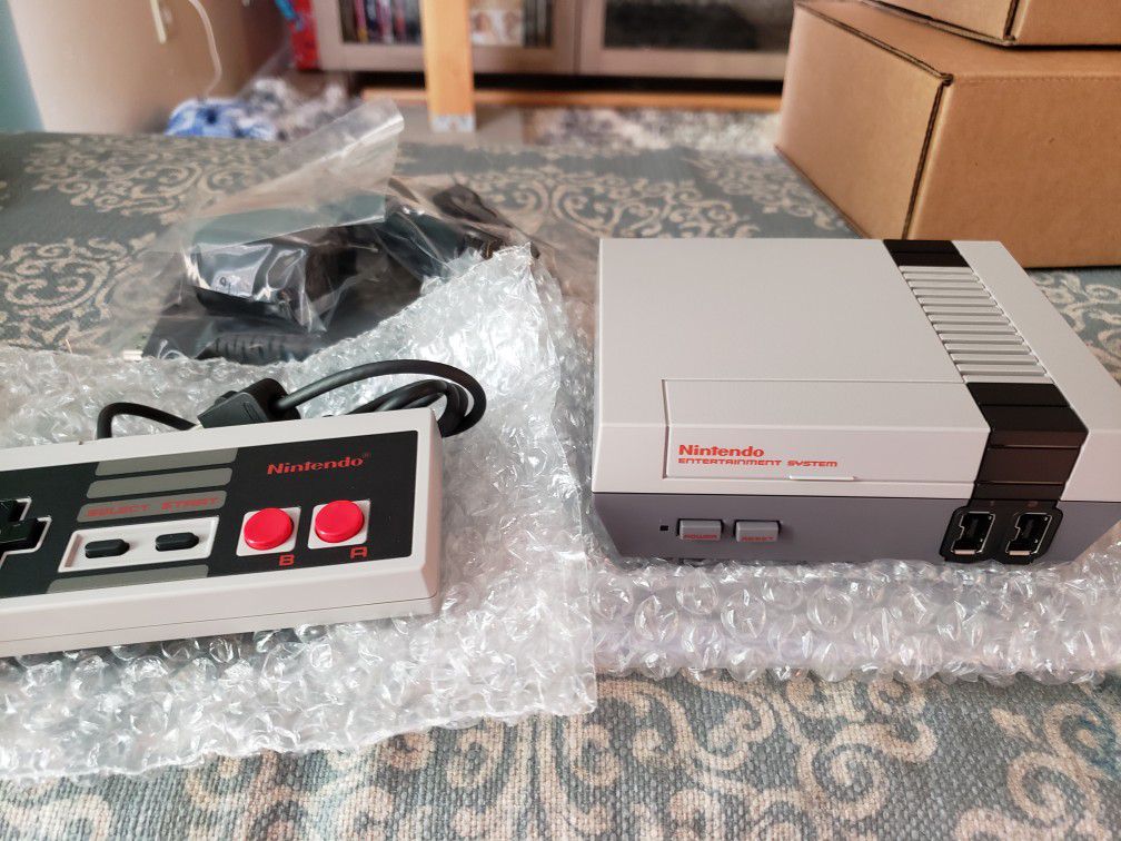 Authentic nes classic modded 1000 nes games