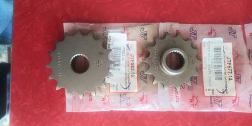 Yamaha drive sprockets.