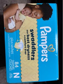 Pampers Swaddlers Newborn Diapers N 84 ct