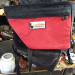 Lone Wolf Saddle Bags For A Motorcycle