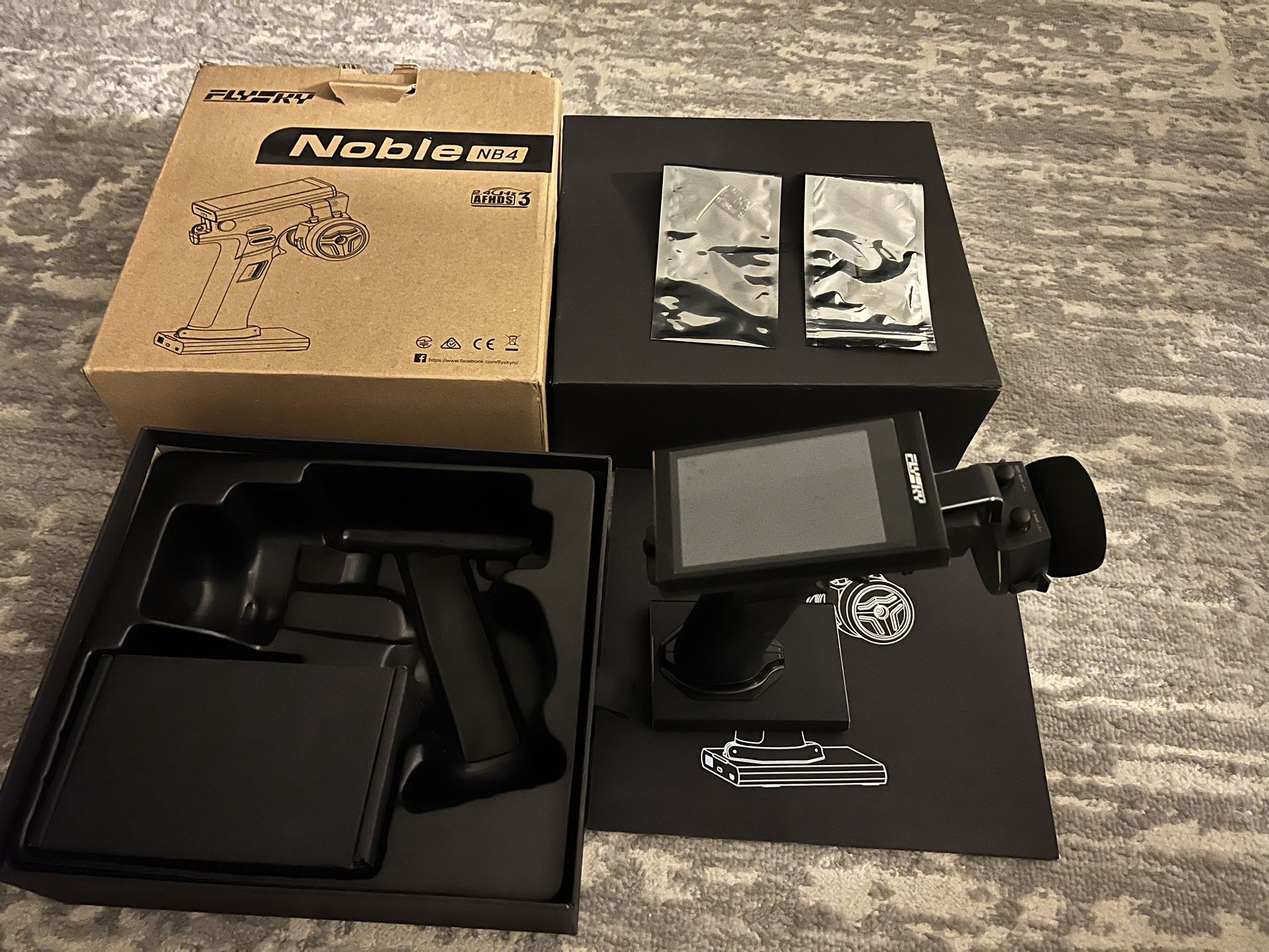 FLYSKY Noble NB4 AFHDS3 Surface Radio with 2 Receivers for Mini-Z (Mini-Z/FHSS)