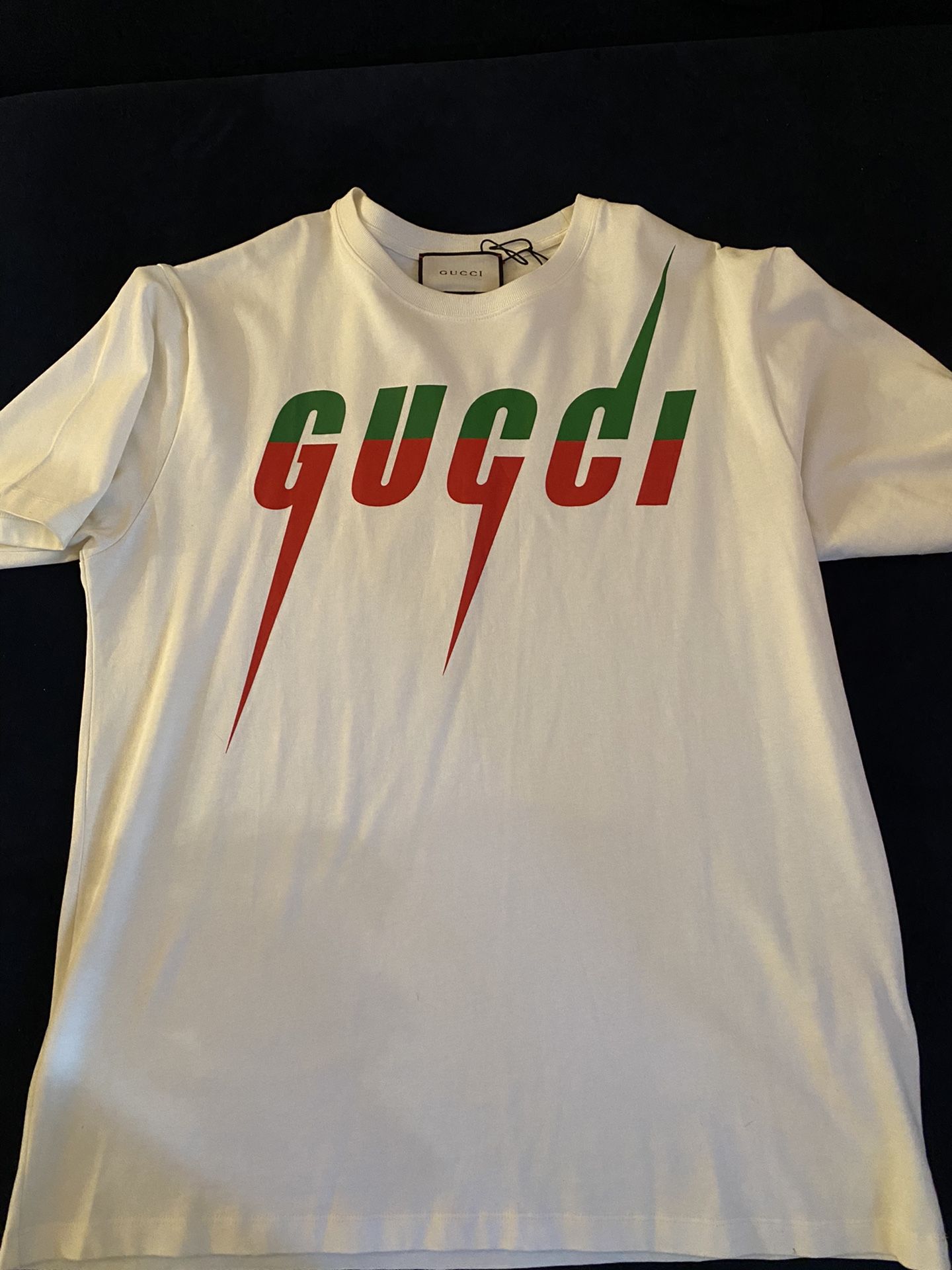 Gucci Blade Cotton Mens T Shirt. Size Large
