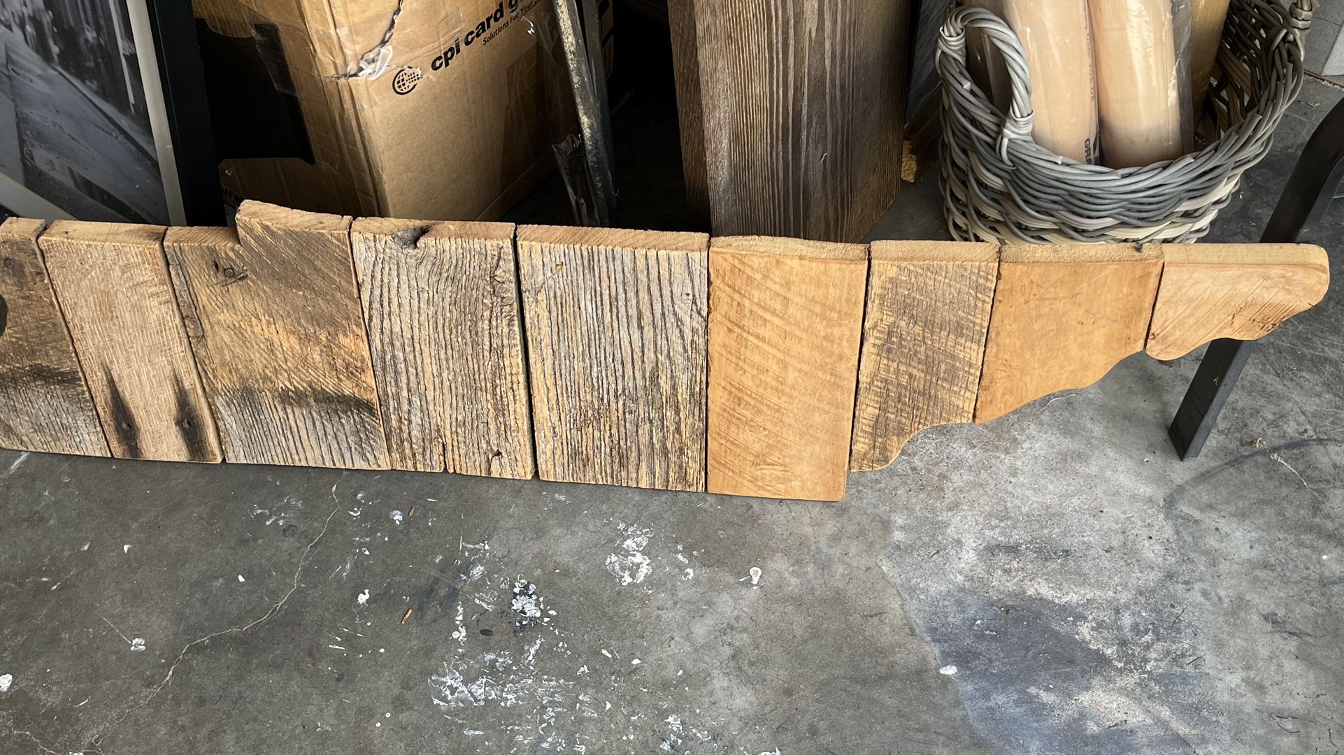 Tennessee Shaped Wall Piece. 