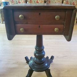 Vintage Folding Tea Table 