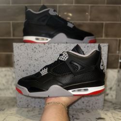 Jordan 4 Retro “Bred Reimagined” 8.5m / 9m / 9.5m / 10m / 10.5m / 12m IN HAND BRAND NEW