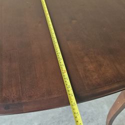 Dining Table With 4 Chairs, Coffee Table With End Table And Mirror 