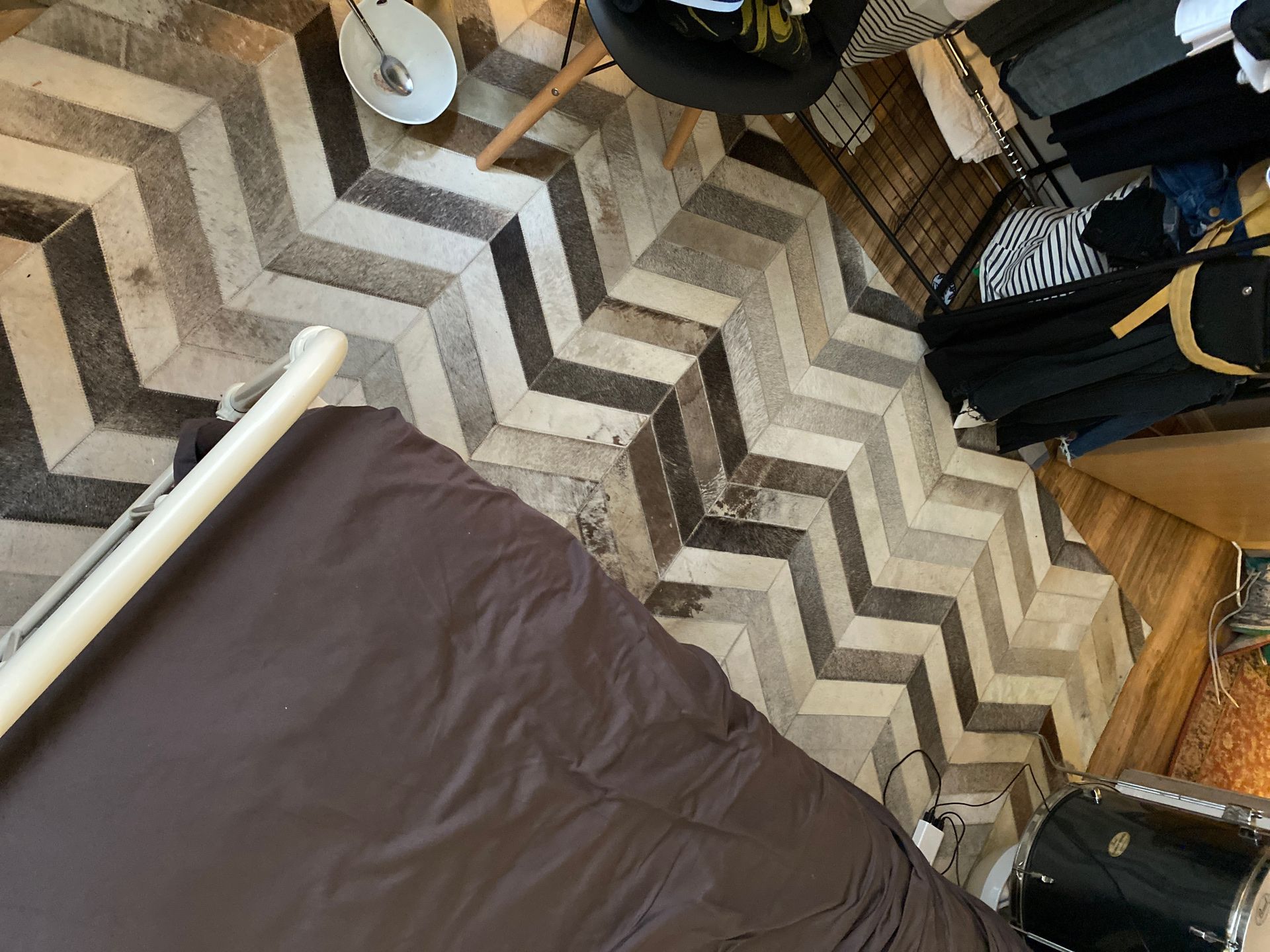 10x12 herringbone hide area rug for Sale in Seattle, WA OfferUp