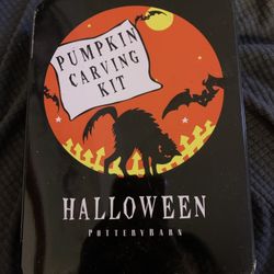 Pottery Barn Haloween Pumpkin Carving Kit