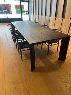 RH Arles Rectangular Dining Table & 6 Chairs