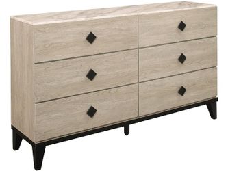 6 drewer dresser marble countertops