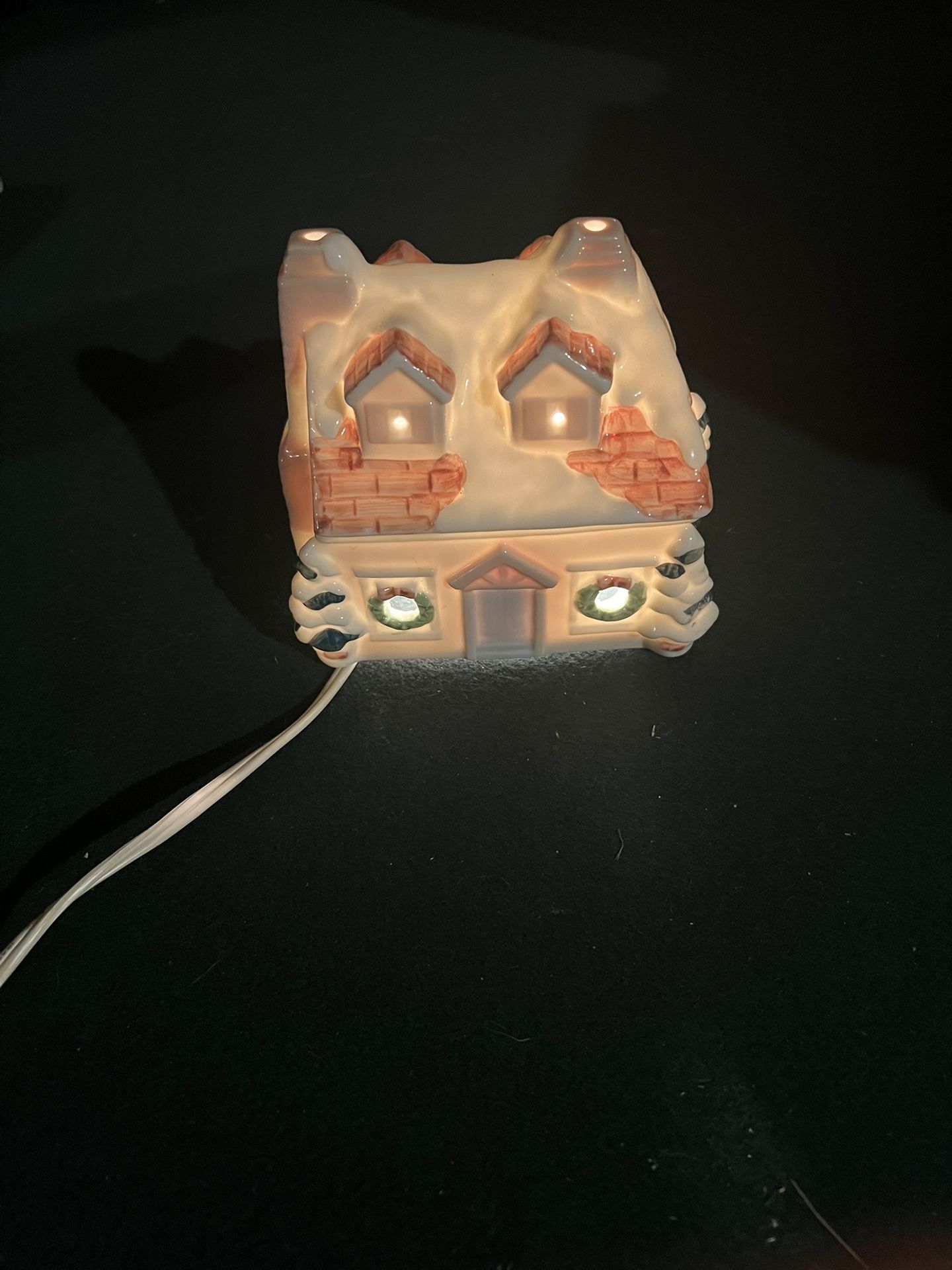 Christmas Light Up Village Plugs In