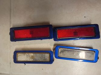 78-80 Oldsmobile Cutlass side marker lights and frames
