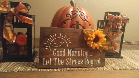 Custom-made rustic Farmhouse signs.