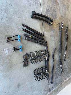 2021 Jeep JLU oem front and rear suspension