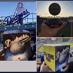DODGERS STAR WARS DEATH STAR STADIUM BOBBLEHEAD SGA 5/14/25
