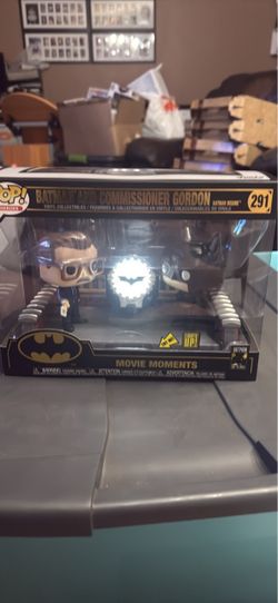 Funko Pop Movie Moments Batman and Commissioner Gordon #291