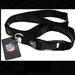 Las Vegas Raiders All Black Lanyard for Sale in Dallas, TX - OfferUp