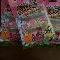 Easter Bubble Gum Egg Trays