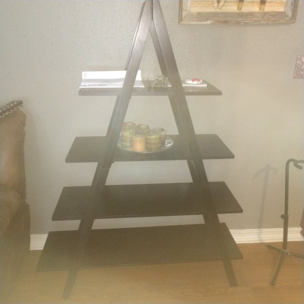 Ladder shelf(black)