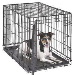 Fold And Carry Single Door Dog Crate