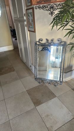 Large ornate Mirror $30  3feet tall 22inches wide located in Ceres