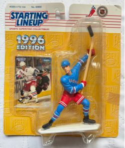 1996 Starting Lineup Mark Messier New York Rangers NHL Hockey Figure