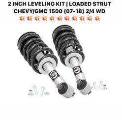 2 INCH LEVELING KIT | LOADED STRUT CHEVY/GMC 1500 (07-18) 2/4 WD…. Central Tires