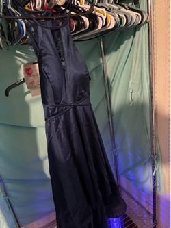 Blue hoco dress