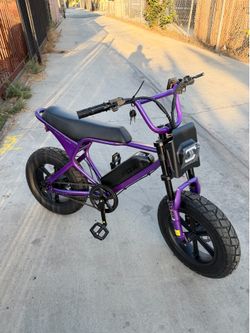 E bike Macfox m16 purple  (no trades)