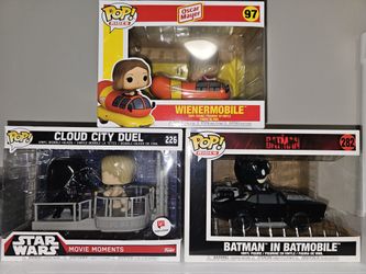 FUNKO POP RIdes BATMAN Batmobile STAR WARS
