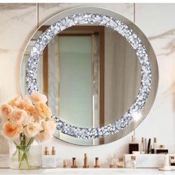 Mirror *Bling* Crushed Diamond