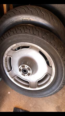Motorcycle Tires With Rims