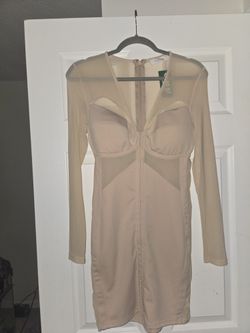 Beige Dress