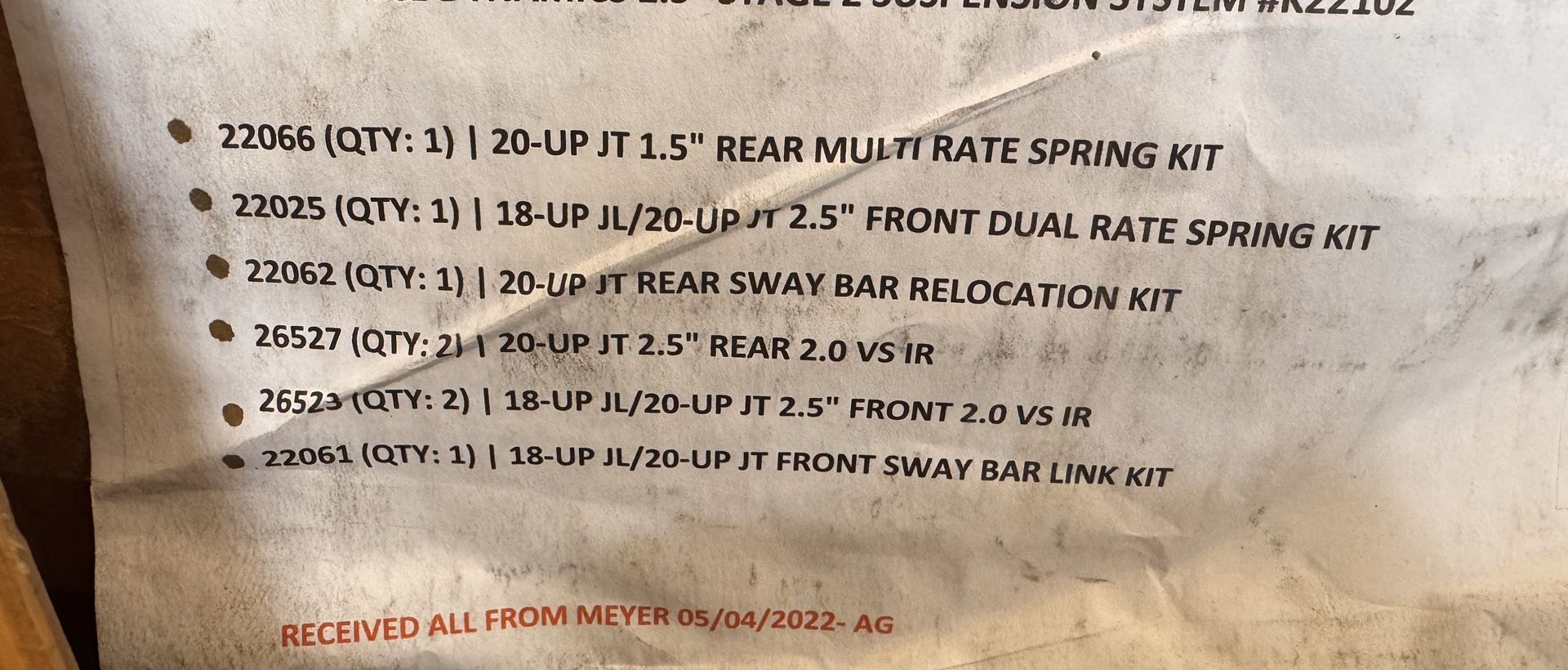 Icon Suspension Lifting 2.5” Kit , Running Boards And Soft Top 