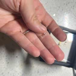 10k Gold Diamond Earrings 