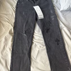 Custom Chrome Hearts Blacked Out W36