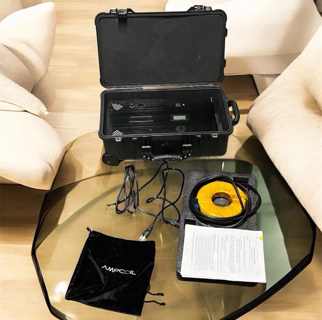 AmpCoil BetterGuide PEMF Wellness System- Free New iPad Included