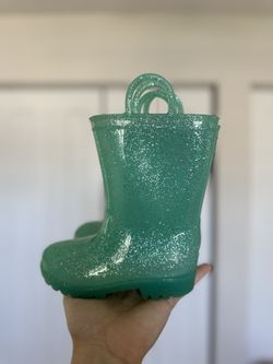 Toddler Girls Rain Boots Size 8