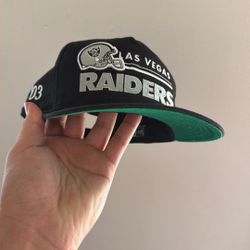 Las Vegas Raiders New Era SnapBack Green Brim 