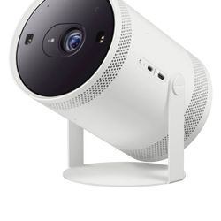 Samsung - The Freestyle 2nd Gen with Gaming Hub FHD HDR Smart Portable Projector - White