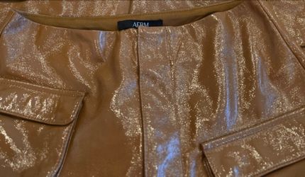 AFRM FAUX LEATHER PANTS SIZE 26 BRAND NEW