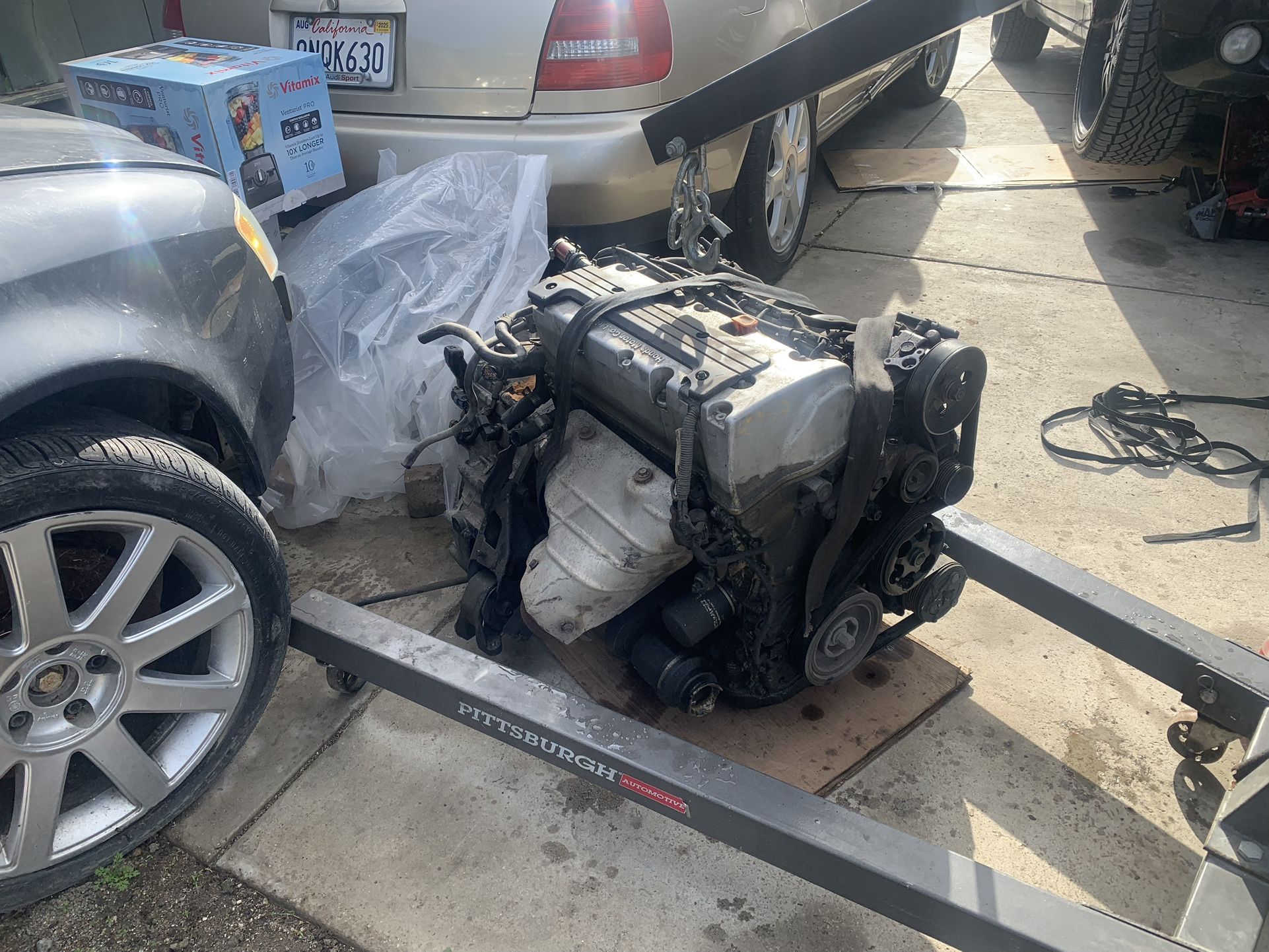 Acura/ Honda engine and transmission.