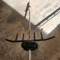 45lb Bar With Weights