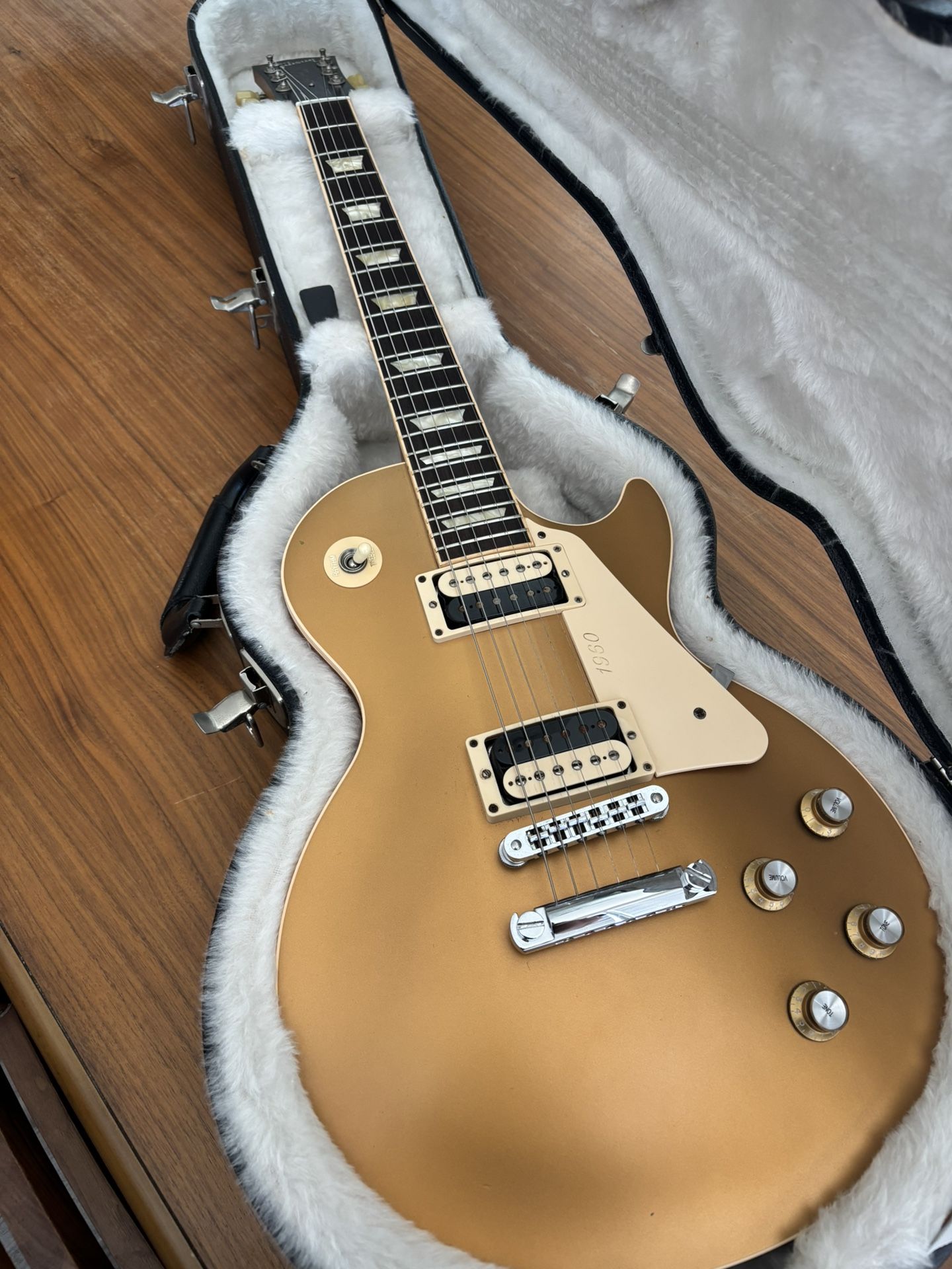 2011 Gibson Les Paul Traditional 1960 - Satin Goldtop
